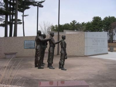 Korean War Memorial. Click for full size. Korean War Memorial image. Click for full size.