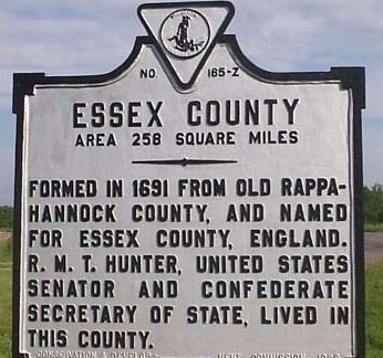Essex County Marker. Click for full size. Essex County Marker image. Click for full size.