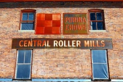 Central Roller Mills Signage image. Click for full size.