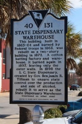 State Dispensary Warehouse Marker. Click for full size. State Dispensary Warehouse Marker image. Click for full size.