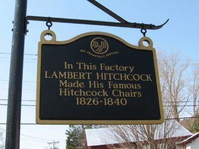 Lambert Hitchcock Marker. Click for full size. Lambert Hitchcock Marker image. Click for full size.