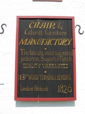 Sign on Factory Building. Click for full size. Sign on Factory Building image. Click for full size.