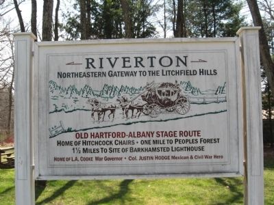 Riverton Marker. Click for full size. Riverton Marker image. Click for full size.