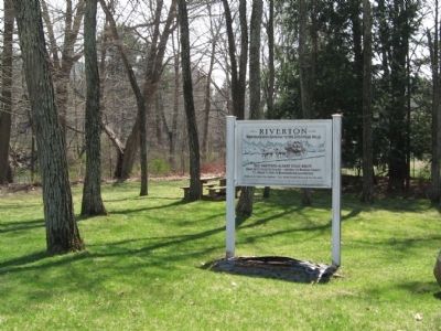Riverton Marker. Click for full size. Riverton Marker image. Click for full size.