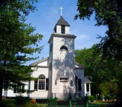 St. Paul's Church Episcopal (c. 1822) image. Click for full size.
