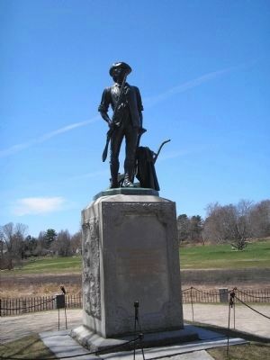 Minute Man of 1775 Statue in Concord image. Click for full size.