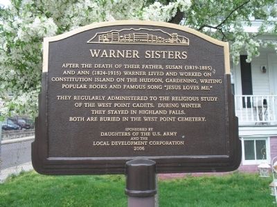 Warner Sisters Marker image. Click for full size.