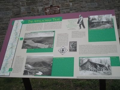 The Appalachian Trail Marker image. Click for full size.