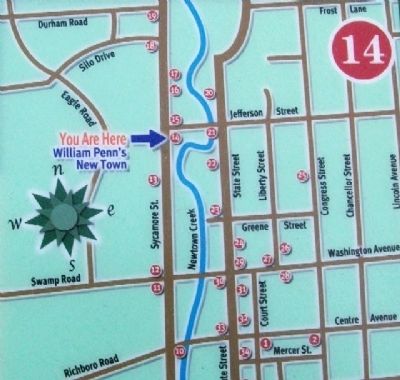 Heritage Walk Marker Locations. Click for full size. Heritage Walk Marker Locations image. Click for full size.