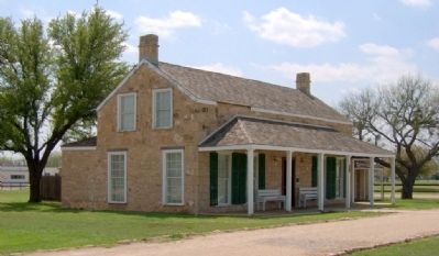 Gen. Grierson's house at Fort Concho image. Click for full size.