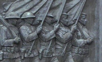 Northborough World War I Memorial Detail image. Click for full size.