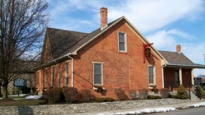 Historic House and Marker. Click for full size. Historic House and Marker image. Click for full size.