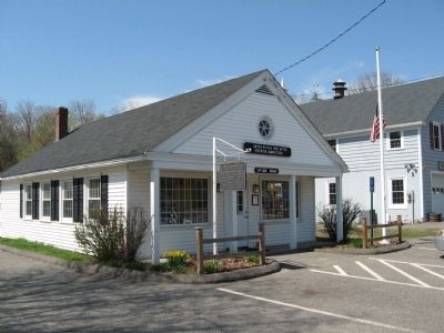 In Honor of Lambert Hitchcock Marker and the Riverton Post Office. Click for full size. In Honor of Lambert Hitchcock Marker and the Riverton Post Office image. Click for full size.