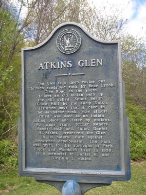 Atkins Glen Marker. Click for full size. Atkins Glen Marker image. Click for full size.