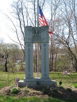 Winsted Veterans Monument image. Click for full size.