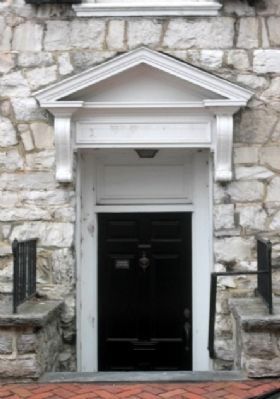 William Maclay Mansion southern entrance from South Street image. Click for full size.
