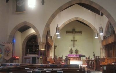 Nave of the Episcopal Cathedral Church of St. Stephen. Click for full size. Nave of the Episcopal Cathedral Church of St. Stephen image. Click for full size.