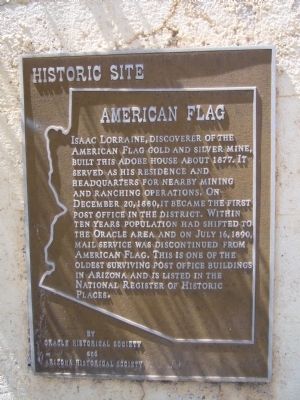American Flag Marker image. Click for full size.