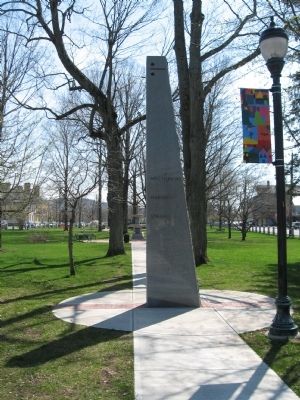 Winsted Vietnam Monument Marker image. Click for full size.