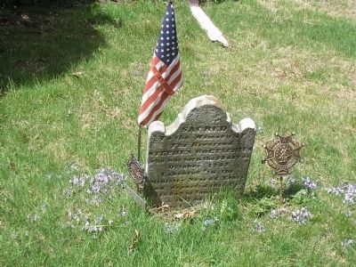 Revolutionary War Veteran Grave image. Click for full size.