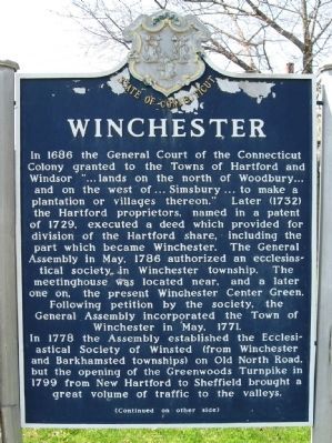 Winchester Marker image. Click for full size.