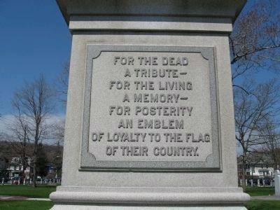 Winchester Soldiers Memorial. Click for full size. Winchester Soldiers Memorial image. Click for full size.