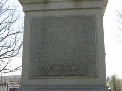 Winchester Soldiers Memorial. Click for full size. Winchester Soldiers Memorial image. Click for full size.
