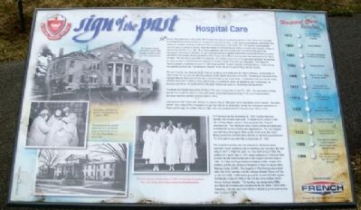 Hospital Care Marker. Click for full size. Hospital Care Marker image. Click for full size.