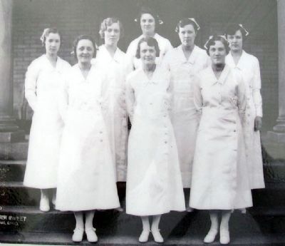 Nurse Photo on Hospital Care Marker image. Click for full size.