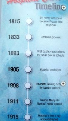 Hospital Care Marker Timeline. Click for full size. Hospital Care Marker Timeline image. Click for full size.