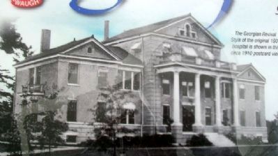 Hospital Photo on Marker. Click for full size. Hospital Photo on Marker image. Click for full size.