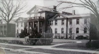 Hospital Photo on Marker. Click for full size. Hospital Photo on Marker image. Click for full size.