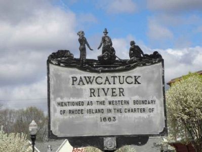 Pawcatuck River Marker image. Click for full size.