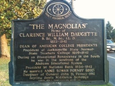 "The Magnolias" Marker image. Click for full size.