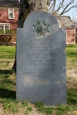 Washington Passed This Place Marker. Click for full size. Washington Passed This Place Marker image. Click for full size.