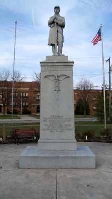 Oglevie Post 64 G.A.R. Civil War Memorial. Click for full size. Oglevie Post 64 G.A.R. Civil War Memorial image. Click for full size.