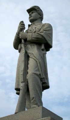 Oglevie Post 64 G.A.R. Civil War Memorial Statue. Click for full size. Oglevie Post 64 G.A.R. Civil War Memorial Statue image. Click for full size.