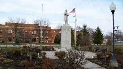 Oglevie Post 64 G.A.R. Civil War Memorial. Click for full size. Oglevie Post 64 G.A.R. Civil War Memorial image. Click for full size.