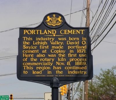 Portland Cement Marker. Click for full size. Portland Cement Marker image. Click for full size.