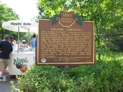 Grand Carousel Marker. Click for full size. Grand Carousel Marker image. Click for full size.