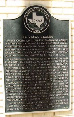 The Casas Reales Marker. Click for full size. The Casas Reales Marker image. Click for full size.