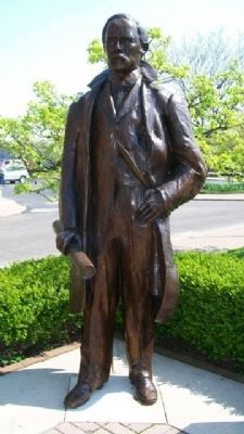 Oliver S. Kelly Statue image. Click for full size.
