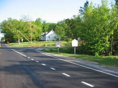 Markers on the West Edge of Appomattox. Click for full size. Markers on the West Edge of Appomattox image. Click for full size.