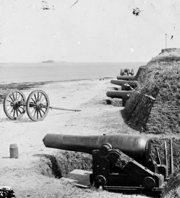 S.C. Battery Fort Johnson. Click for full size. S.C. Battery Fort Johnson image. Click for full size.