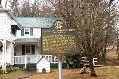 Home of Johnny Mize Marker image. Click for full size.