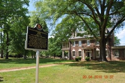 William Brockman Bankhead Home & Marker image. Click for full size.