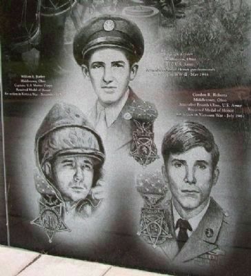 Middletown Veterans Memorial Medal of Honor image. Click for full size.