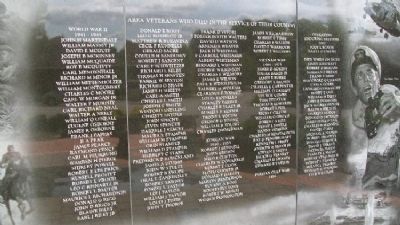 Middletown Veterans Memorial Honor Roll image. Click for full size.