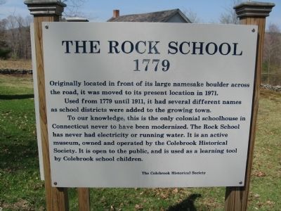 The Rock School Marker image. Click for full size.