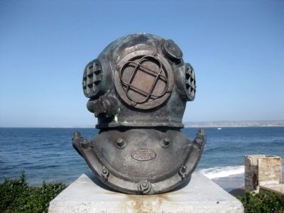 Bronze Casting of Diving Helmet, by Jesse Corsant image. Click for full size.